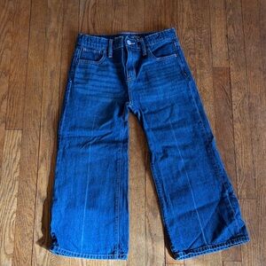 Old Navy High-Rise Baggy Wide-Leg Jeans - Dark Blue